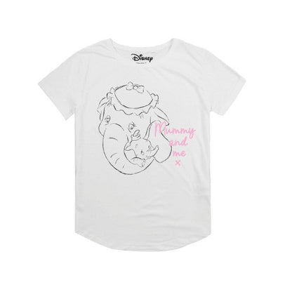Front - Dumbo Womens/Ladies Mummy & Me Fashion T-Shirt