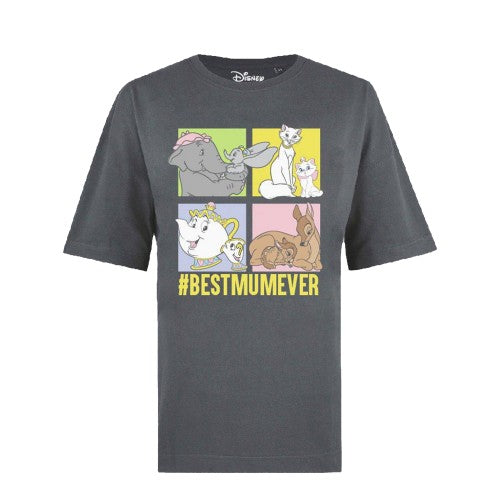 Front - Disney Womens/Ladies #Bestmumever Oversized T-Shirt