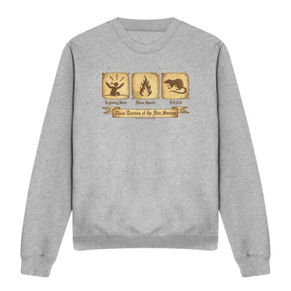 Front - The Princess Bride Unisex Adult Three Terrors Sweatshirt