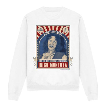 Front - The Princess Bride Unisex Adult For President 2024 Inigo Montoya Sweatshirt