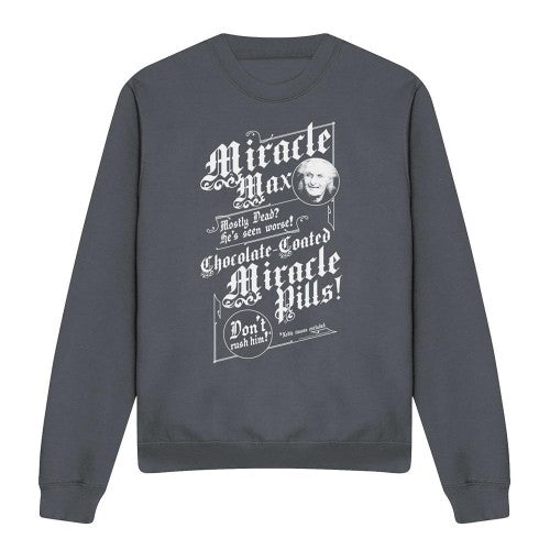 Front - The Princess Bride Unisex Adult Miracle Max Sweatshirt