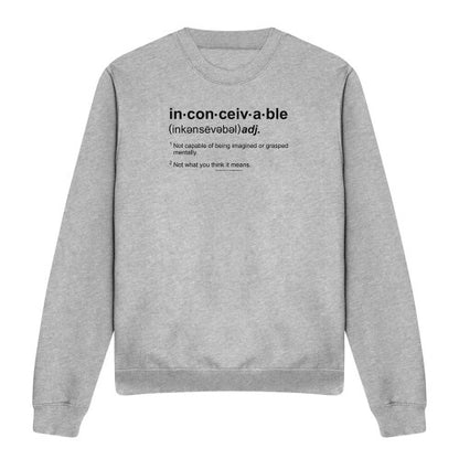 Front - The Princess Bride Unisex Adult Definition Sweatshirt