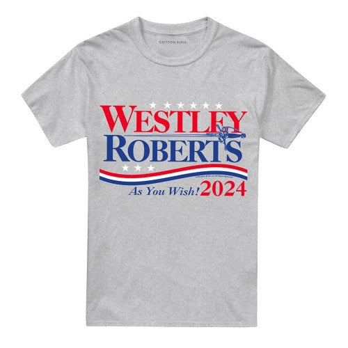 Front - The Princess Bride Unisex Adult Westley Roberts As You Wish 2024 Westley T-Shirt