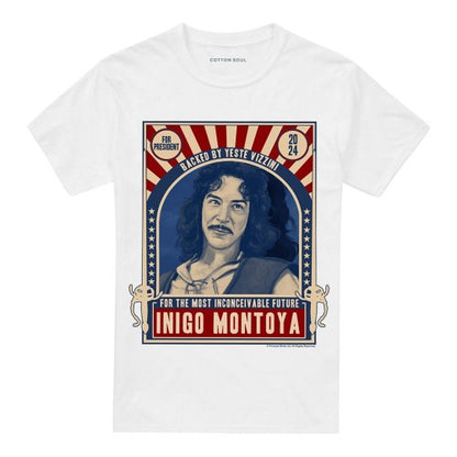 Front - The Princess Bride Unisex Adult For President 24 Inigo Montoya T-Shirt