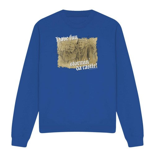 Front - The Princess Bride Unisex Adult Stormin Da Castle Sweatshirt