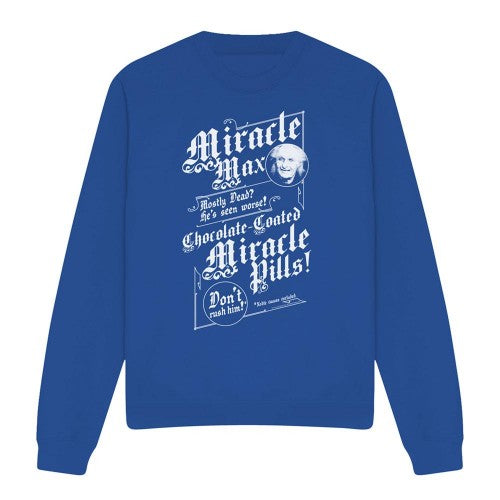 Front - The Princess Bride Unisex Adult Miracle Max Sweatshirt