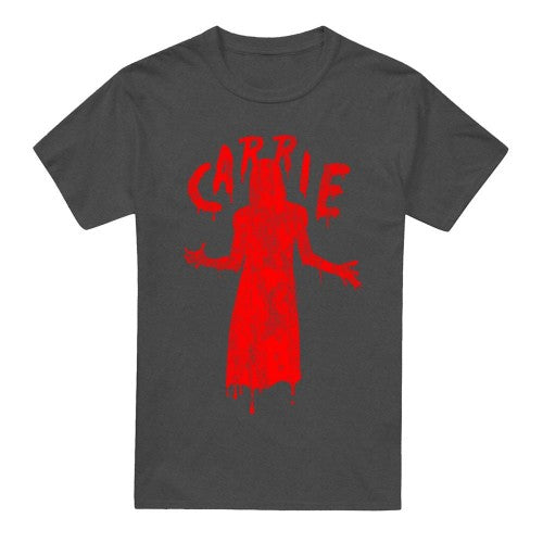 Front - Carrie Unisex Adult Silhouette Heather T-Shirt