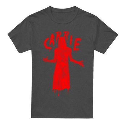 Front - Carrie Unisex Adult Silhouette Heather T-Shirt