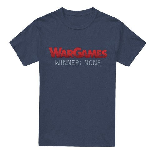 Front - WarGames Unisex Adult No Winners Heather T-Shirt