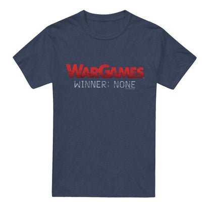 Front - WarGames Unisex Adult No Winners Heather T-Shirt