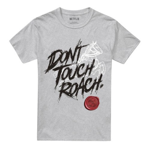 Front - The Witcher Unisex Adult Don´t Touch Roach T-Shirt