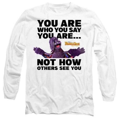 Front - Fraggle Rock Unisex Adult Great Glitterini Pride You Are Long-Sleeved T-Shirt