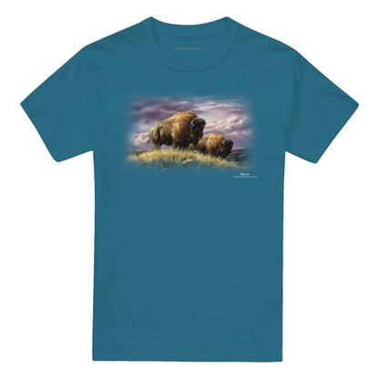 Front - Wildlife Unisex Adult Nomads Of The Plains T-Shirt