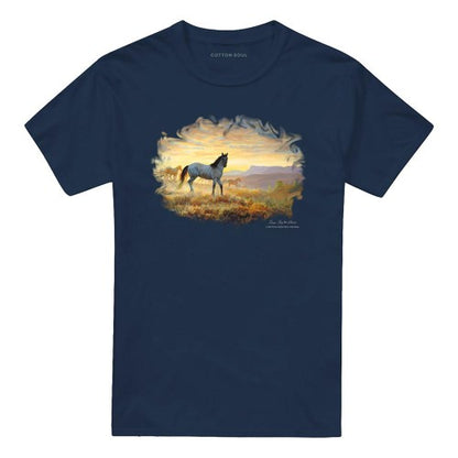 Front - Wildlife Unisex Adult Dust At Dawn T-Shirt
