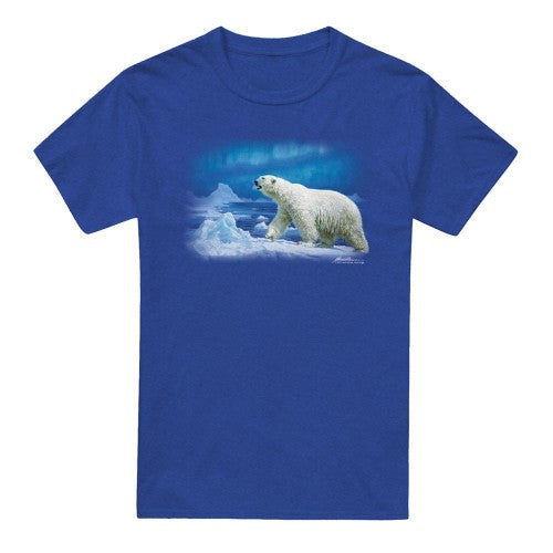 Front - Wildlife Unisex Adult Nomad Of The North Heather T-Shirt