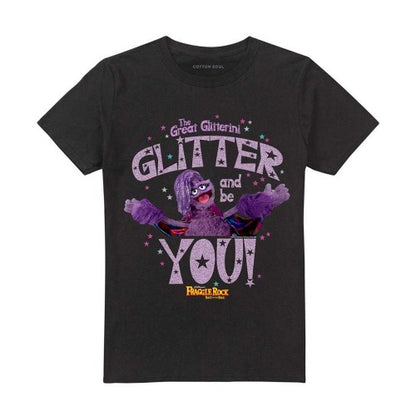 Front - Fraggle Rock Unisex Adult The Great Glitterini Glitter  And Be You T-Shirt