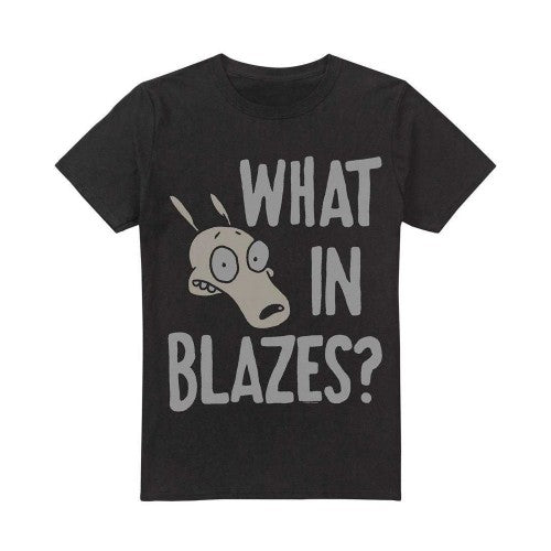 Front - Rocko´s Modern Life Unisex Adult What In Blazes? T-Shirt