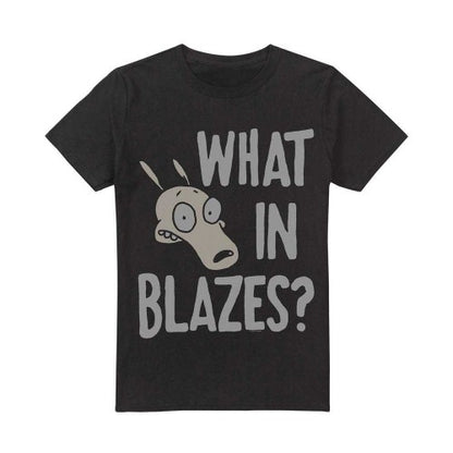Front - Rocko´s Modern Life Unisex Adult What In Blazes? T-Shirt