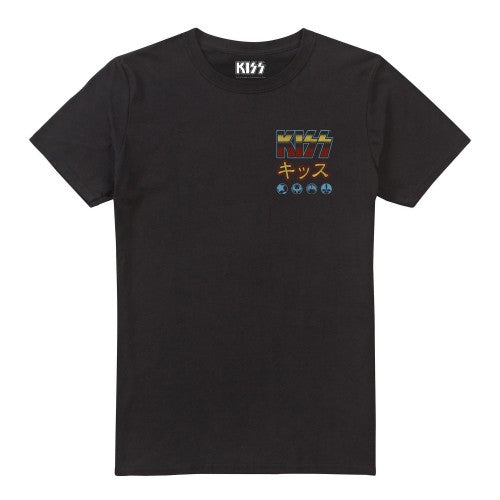 Front - Kiss Mens Live In Japan T-Shirt