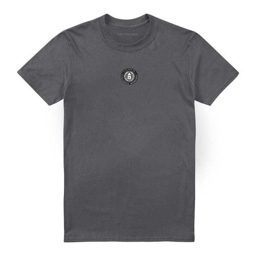 Front - Stargate SG-1 Unisex Adult National Intelligence Department Logo T-Shirt