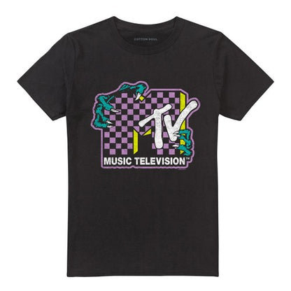 Front - MTV Unisex Adult Zombie Hands Logo T-Shirt