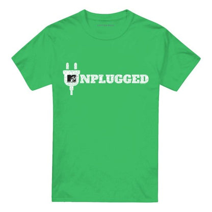 Front - MTV Unisex Adult Horizontal Logo T-Shirt