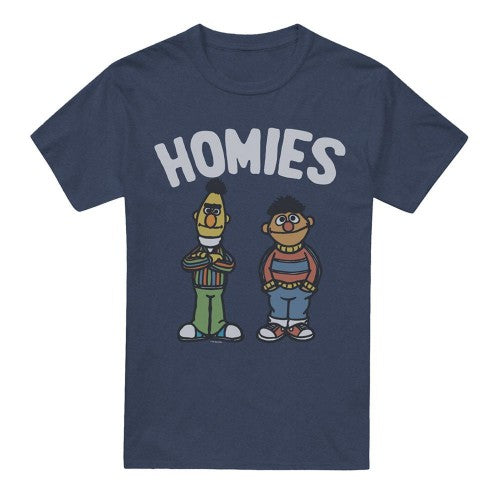 Front - Sesame Street Unisex Adult The Bff Heather T-Shirt