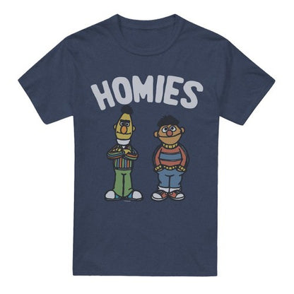 Front - Sesame Street Unisex Adult The Bff Heather T-Shirt