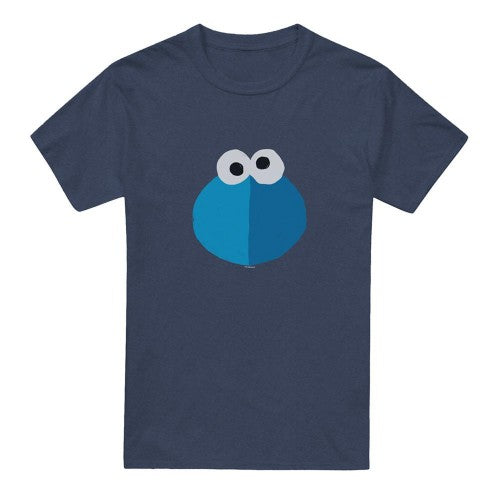 Front - Sesame Street Unisex Adult Grill Grover Heather T-Shirt