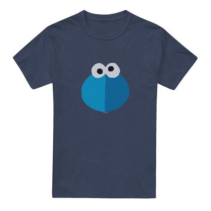 Front - Sesame Street Unisex Adult Grill Grover Heather T-Shirt