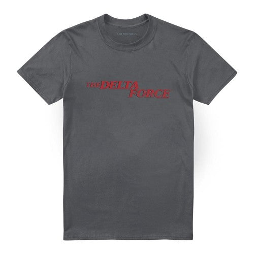 Front - Delta Force Unisex Adult Distressed Logo T-Shirt