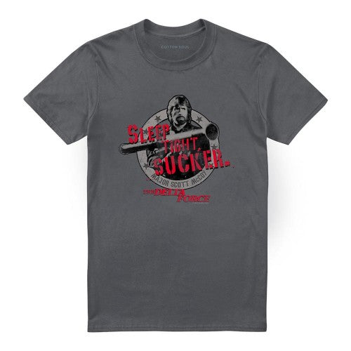 Front - Delta Force Unisex Adult Sleep Tight T-Shirt