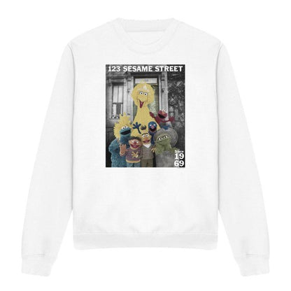 Front - Sesame Street Unisex Adult Best Address Sweatshirt