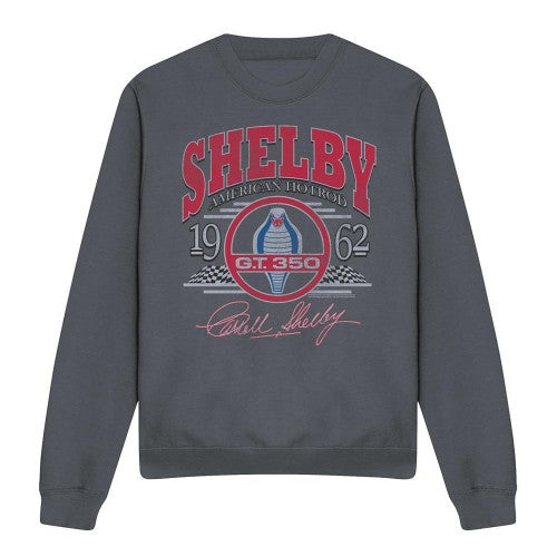Front - Carroll Shelby Unisex Adult Hotrod Arched Sweatshirt