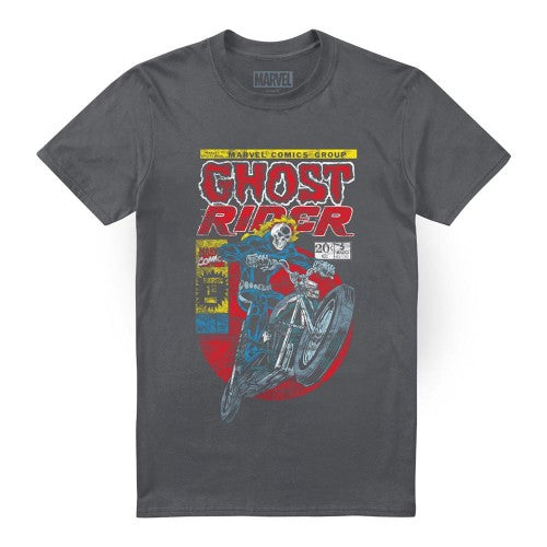 Front - Ghost Rider Unisex Adult T-Shirt