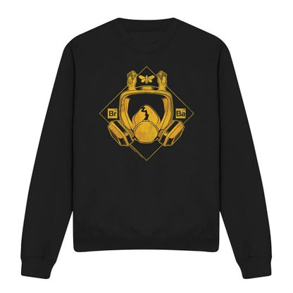 Front - Breaking Bad Unisex Adult Mask Logo Sweatshirt