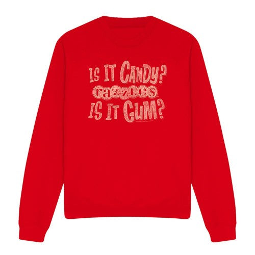 Front - Dubble Bubble Unisex Adult Razzles What Is This Sweatshirt