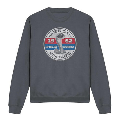 Front - Carroll Shelby Unisex Adult Vintage Circle Sweatshirt