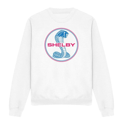 Front - Carroll Shelby Unisex Adult Circle Logo Sweatshirt