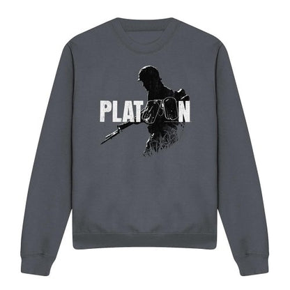 Front - Platoon Unisex Adult Shadow Of War Sweatshirt