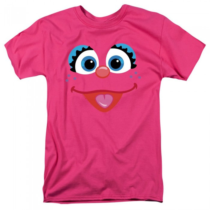 Front - Sesame Street Mens Abby Cadabby Face T-Shirt