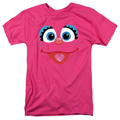 Front - Sesame Street Mens Abby Cadabby Face T-Shirt