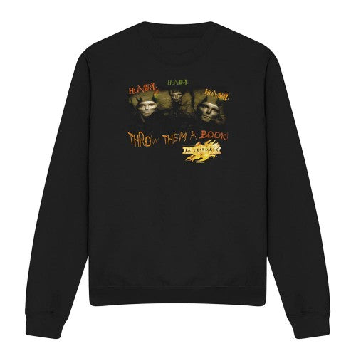 Front - MirrorMask Unisex Adult Hungry Sweatshirt