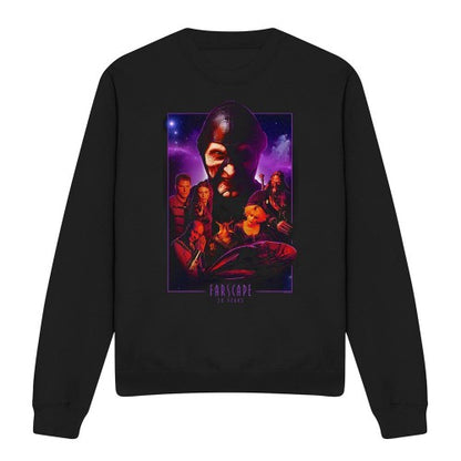 Front - Farscape Unisex Adult 20 Years Collage Sweatshirt