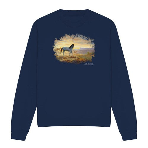 Front - Wildlife Unisex Adult Dust At Dawn Sweatshirt