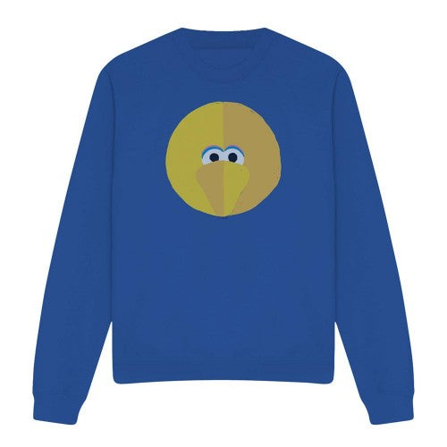 Front - Sesame Street Unisex Adult Big Bird Beak Sweatshirt