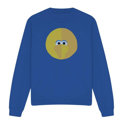 Front - Sesame Street Unisex Adult Big Bird Beak Sweatshirt