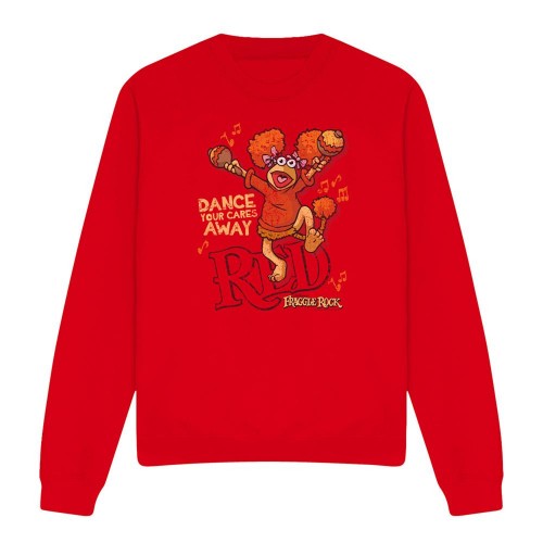 Front - Fraggle Rock Unisex Adult Dance Sweatshirt