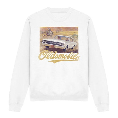 Front - Oldsmobile Unisex Adult Western Sweatshirt