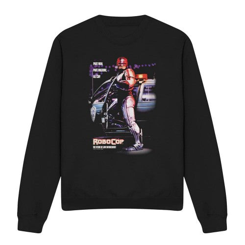 Front - Robocop Unisex Adult Poster Sweatshirt